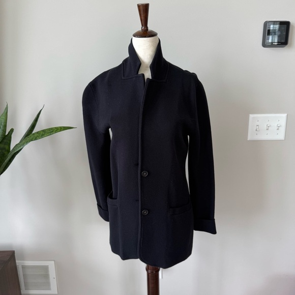 J. Crew Schoolboy sweater-blazer - Black - Picture 6 of 8